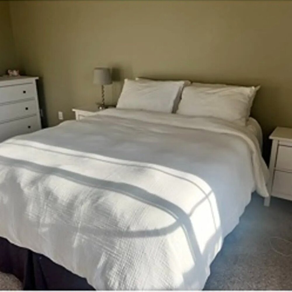 West Elm HydroCool Cooling Down Alternative Duvet Insert